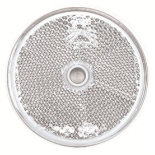 Odrazka kulatá Bílá