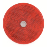 Odrazka kulatá červená