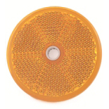 Odrazka kulatá oranžová