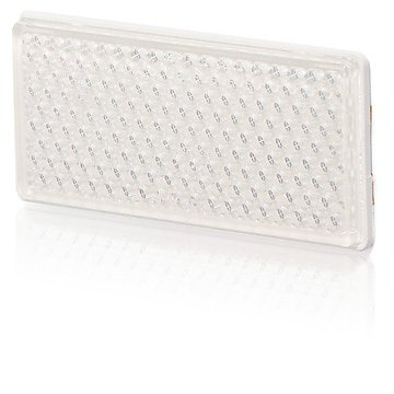 Odrazka obdelníková Bílá