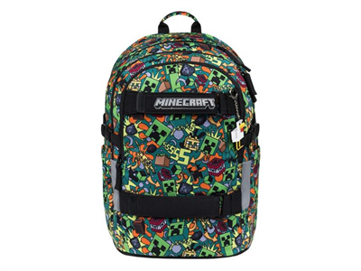 Batoh školní BAAGL Skate Minecraft Chaos