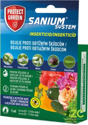 Přípravek proti mšicím a molicím Sanium System 5ml