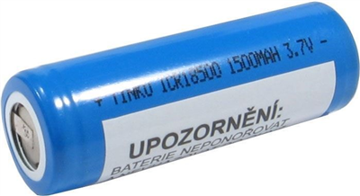 Baterie nabíjecí Li-Ion 18500 3,7V/1500mAh TINKO