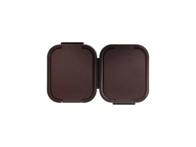 Zásuvka jednonásobná ABEX NT-6B2 hnědá