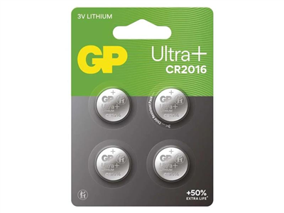 Baterie CR2016 GP lithiová 4ks