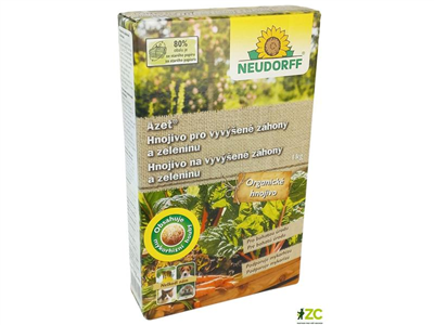 Hnojivo pro pro vyvýšené záhony a zeleninu NEUDORF Azet 1kg