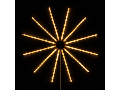 Dekorace vánoční REBEL ZAR0581 hvězda