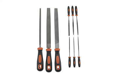 Dílenské pilníky, sada 9 kusů QS14608