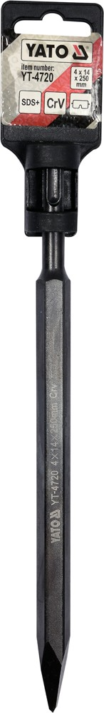 Sekáč SDS+ špičatý 4 x 14 x 250 mm CrV