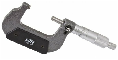 Mikrometr třmenový, rozsah 25 - 50 mm, dělení 0,01 mm