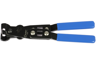 kleště na hadicové spony a spony manžet, s přítlačnou tvarovací funkcí