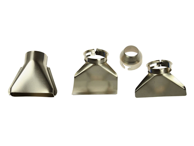 Horkovzdušná pistole 2000W s ochranou rukojeti, 4 trysky GEKO