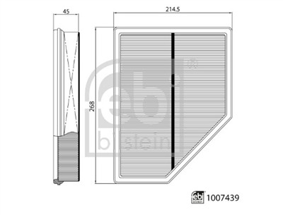 FEBI BILSTEIN 1007439 EAN: 4027816673385.