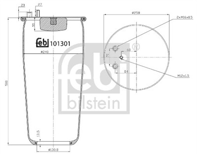 FEBI BILSTEIN 101301 EAN: 4054224013014.
