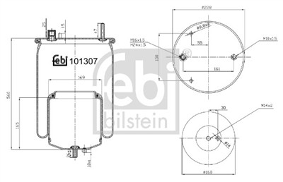 FEBI BILSTEIN 101307 EAN: 4054224013076.