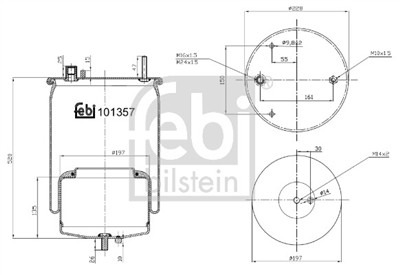 FEBI BILSTEIN 101357 EAN: 4054224013571.