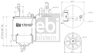 FEBI BILSTEIN 170107 EAN: 4054224701072.
