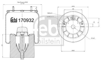 FEBI BILSTEIN 170932 EAN: 4054224709320.