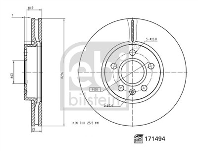 FEBI BILSTEIN 171494 EAN: 4054224714942.