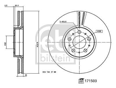 FEBI BILSTEIN 171503 EAN: 4054224715031.