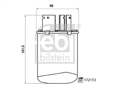 FEBI BILSTEIN 172172 EAN: 4054224721728.
