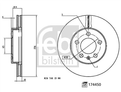 FEBI BILSTEIN 174450 EAN: 4054224744505.