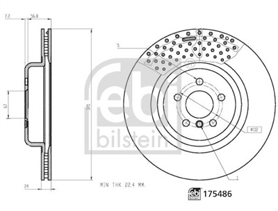 FEBI BILSTEIN 175486 EAN: 4054224754863.