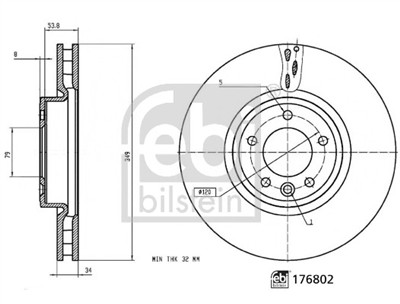 FEBI BILSTEIN 176802 EAN: 4054224768020.