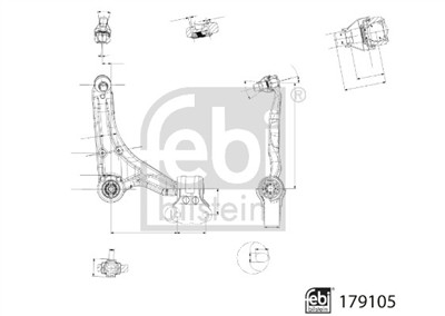 FEBI BILSTEIN 179105 EAN: 4054224791059.