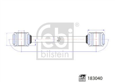 FEBI BILSTEIN 183040 EAN: 4054224830406.