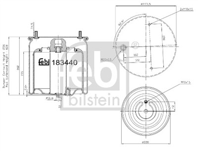 FEBI BILSTEIN 183440 EAN: 4054224834404.