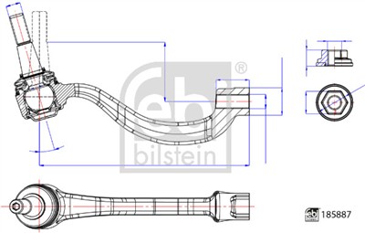 FEBI BILSTEIN 185887 EAN: 4054224858875.