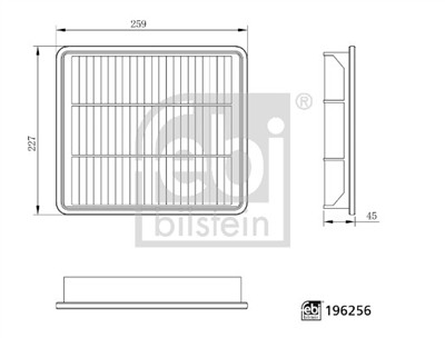 FEBI BILSTEIN 196256 EAN: 4054224962565.