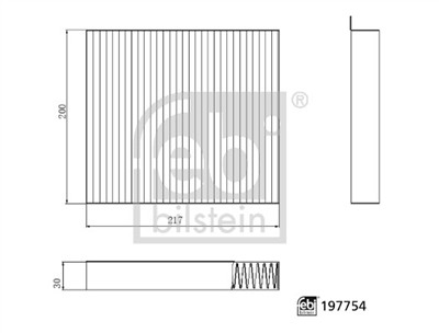 FEBI BILSTEIN 197754 EAN: 4054224977545.