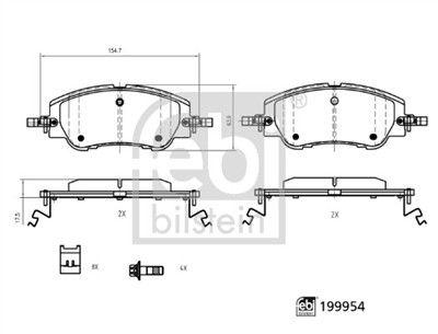FEBI BILSTEIN 199954 EAN: 4027816029267.