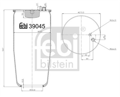 FEBI BILSTEIN 39045 EAN: 4027816390459.