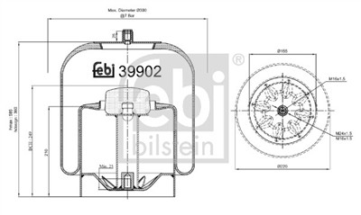 FEBI BILSTEIN 39902 EAN: 4027816399025.