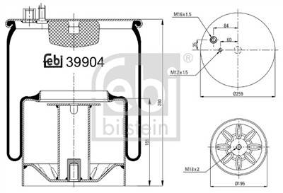 FEBI BILSTEIN 39904 EAN: 4027816399049.