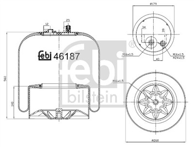 FEBI BILSTEIN 46187 EAN: 4027816461876.
