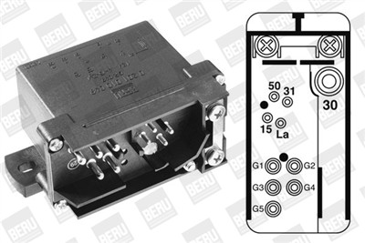 BERU GR049 Číslo výrobce: 0 201 010 049. EAN: 4014427041191.