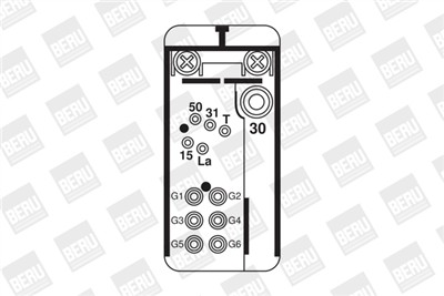 BERU GR076 Číslo výrobce: 0 201 010 076. EAN: 4014427061113.