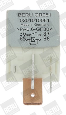 BERU GR081 Číslo výrobce: 0 201 010 081. EAN: 4044197768882.