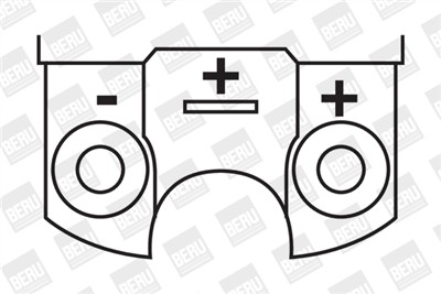 BERU ZS316 Číslo výrobce: 0 040 100 316. EAN: 4014427077831.