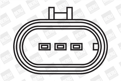 BERU ZS322 Číslo výrobce: 0 040 100 322. EAN: 4014427103530.