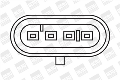 BERU ZS375 Číslo výrobce: 0 040 104 100. EAN: 4014427113805.