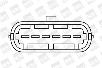 BERU ZS338 Číslo výrobce: 0 040 100 338. EAN: 4014427102373.