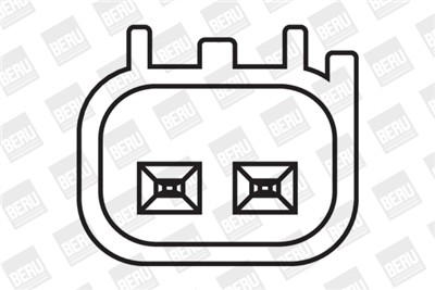 BERU ZS408 Číslo výrobce: 0 040 100 408. EAN: 4014427129042.