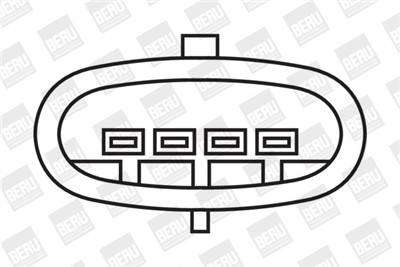 BERU ZS371 Číslo výrobce: 0 040 100 371. EAN: 4014427125570.