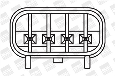 BERU ZS372 Číslo výrobce: 0 040 100 372. EAN: 4014427125587.
