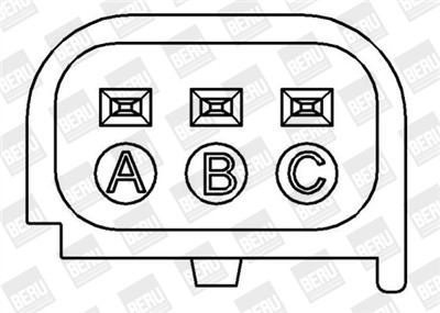 BERU ZS387 Číslo výrobce: 0 040 100 387. EAN: 4014427128205.